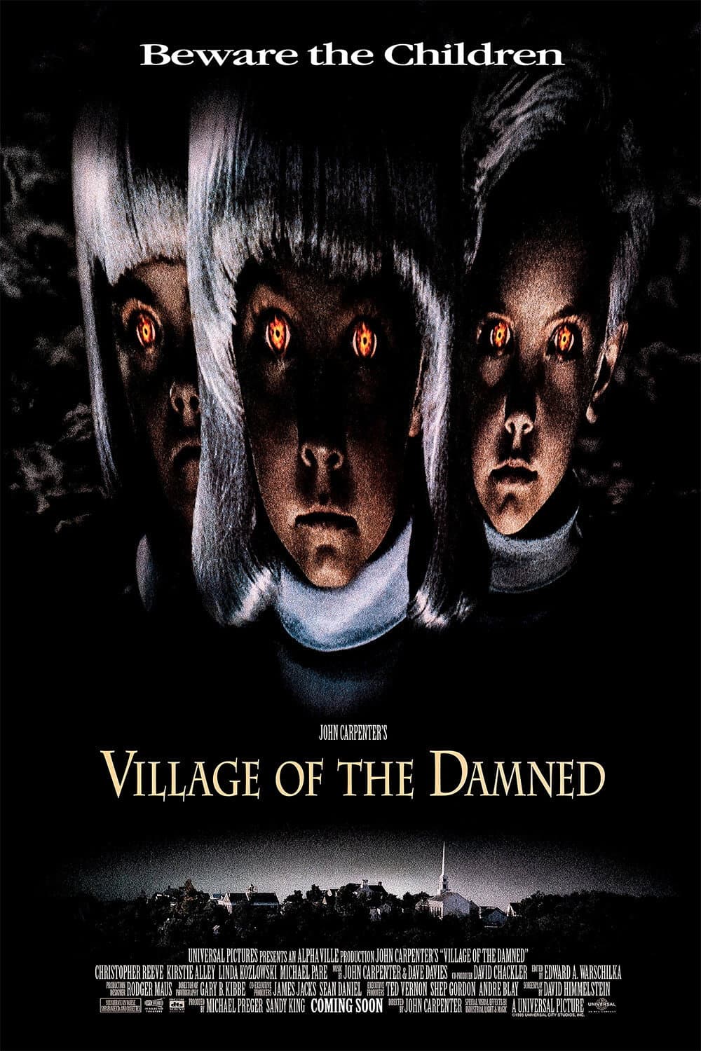 Village of the Damned poster